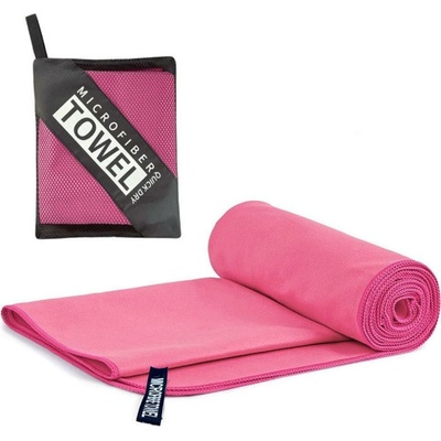 Merco Microfibre rychleschnoucí ručník 50 x 120 cm růžová