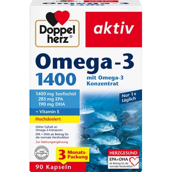 Doppelherz Omega-3 1400 mg - 90 капсули