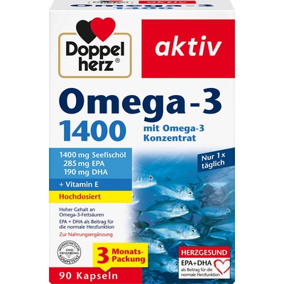Doppelherz Omega-3 1400 mg - 90 капсули