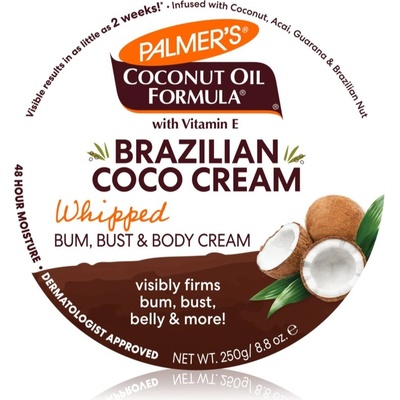 Palmer's Coconut Oil Formula Brazilian Coco стягащ крем за проблемни зони 250 гр
