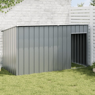 vidaXL Psí bouda se střechou antracitová 196 x 91 x 110 cm – Sleviste.cz