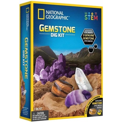 Orbico National Geographic Výkopová sada Vyťažte drahé kamene