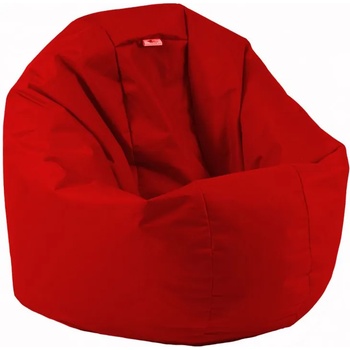 Image 1 of Pufrelax Калъф за пуф 330л. , Relaxo XL - Teteron Red, (Не съдържа пълнеж), за открито