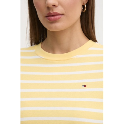 Tommy Hilfiger тениска дамска от памук (WW0WW40587)