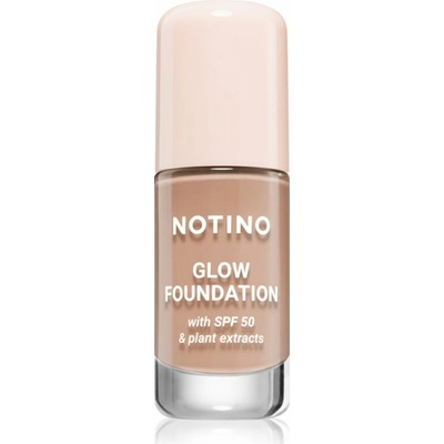 Notino Foundation Glow foundation with plant extracts rozjasňující make-up SPF50 01 medium deep cool 30 ml