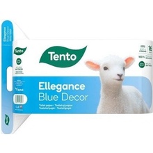 TENTO Ellegance Blue Decor 3-vrstvý 16 ks