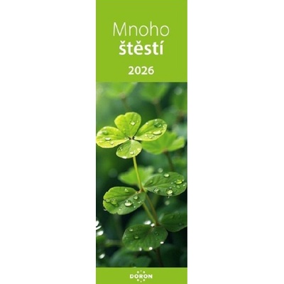 Mnoho štěstí nástěnný 2026