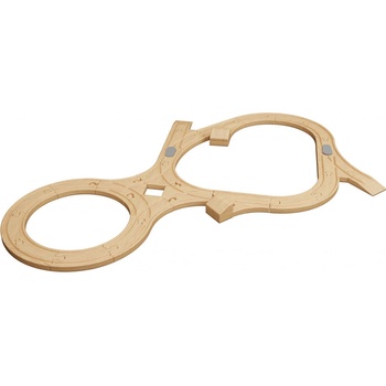 Playtive Příslušenství k železnici sada kolejnic 1