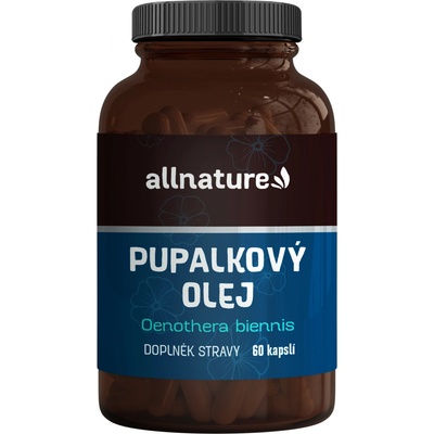 Allnature Pupalkový olej 60 kapslí