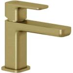 Kludi Renon - Смесител за мивка с оттичане Push-Open, EcoPlus, матово злато 42267N075 (42267N075)