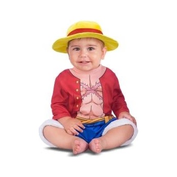One Piece Маскировъчен костюм за бебета One Piece Luffy (2 Части) Размер 12-24 месеца