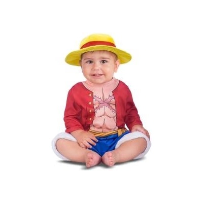 One Piece Маскировъчен костюм за бебета One Piece Luffy (2 Части) Размер 12-24 месеца