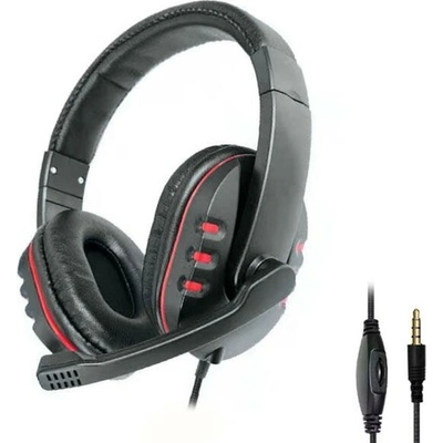 DeTech Drôtový headset P30 s mikrofónom