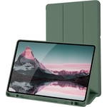 Techsuit Калъф за Samsung Galaxy Tab S6 Lite (2020/2022/2024) - Flex Trifold - Зелен