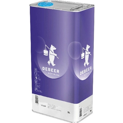 DeBeer bezbarvý přestřikový autolak SET lak + tužidlo + ředidlo 300 ml