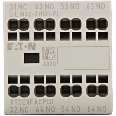 Eaton DILM32-XHI31-PI blok pomocných spínačů 3 spínací kontakty, 1 rozpínací kontakt 4 A Vhodné pro značku (relé): Eaton