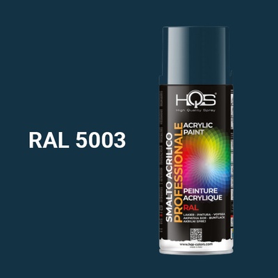 HQS akrylová farba v spreji 400 ml RAL 5003 lesklá