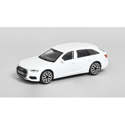 Bburago Audi A6 Avant 2019 bílá 1:43