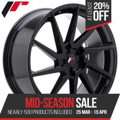 JAPAN RACING JR36 10x23 5x130 ET30-55 gloss black