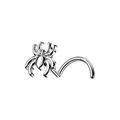 Šperky4U Piercing do nosu pavouček N0174-ST