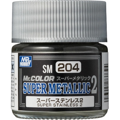 Gunze Sangyo Mr. Hobby Mr Hobby Gunze Mr. Color Super Metallic Colors II Super Stainless II 10ml