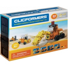 Clicformers Mini: Stavební auta 30 ks