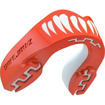 SAFEJAWZ Extro Series Viper Sports Mouthguard - Red/White