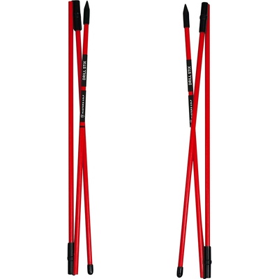 Masters Tri Fold Drill Stix red