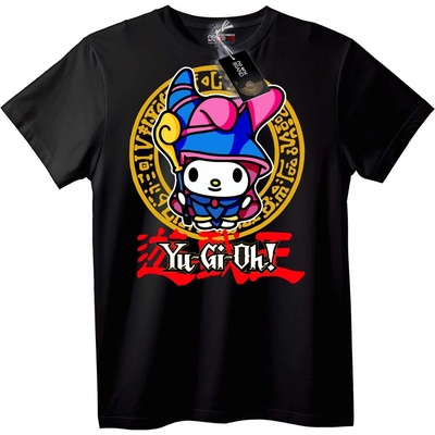 NOONEBRAND Тениска Yu-Gi-Oh! с Chibi магьосник - 7XL, White