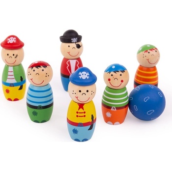 Bigjigs kuželky Piráti