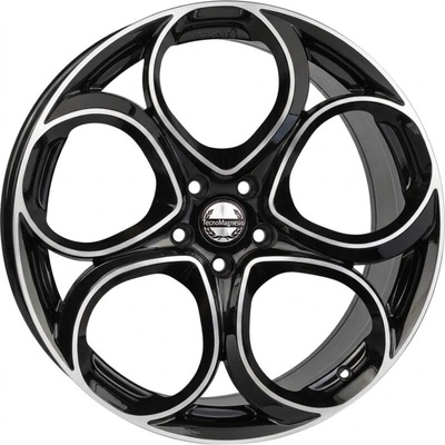 TecnoMagnesio JUNIOR 8x18 5x110 ET34 black polished