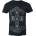 ROCK OFF мъжка тениска Guns N' Roses - Monochrome Cross - BL Dip-Dye - ROCK OFF - GNRTS97MDD