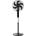 Estia Home Art Вентилатор Estia - Bow, 3 скорости, 40 cm, черен (06-21115)