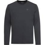 Jack Wolfskin Мъжка спортна тениска Jack Wolfskin Wool L/S Sport shirt - Phantom - размер 3XL (217-0351-0216)