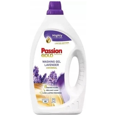 Passion Gold Universal prací gel Levandule 3,52 l 88 PD