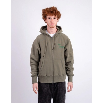 Service Works Martini Zipper Hoodie olive
