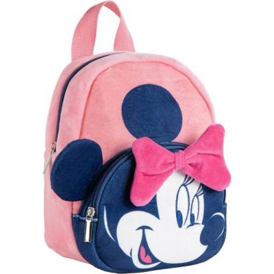 Cerda ПЛЮШЕНА РАНИЦА С ПРЕДЕН ДЖОБ ЗА ДЕТСКА ГРАДИНА minnie 22 СМ