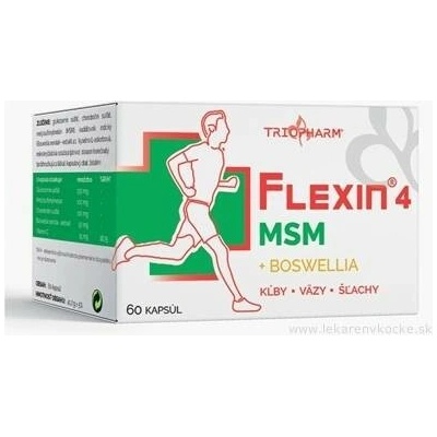 Triopharm FLEXIN 4 MSM 60 kapslí