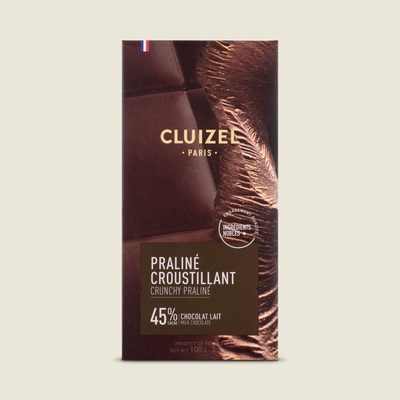 Michel Cluizel Lait 45% Praliné Croustillant 100 g