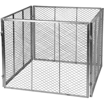 DEMA kovový kompostér 85x85x70 cm Jesingen 30956D