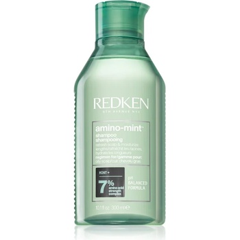 Redken Amino Mint нежен почистващ шампоан за бързо омазняваща се коса 300ml