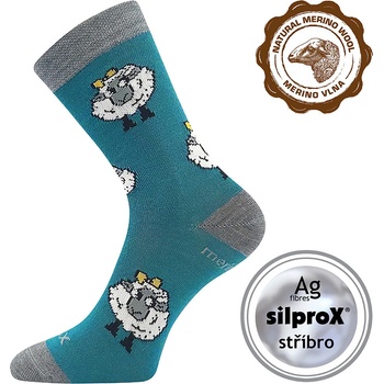 VOXX detské ponožky modro zelené