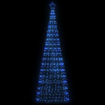 vidaXL LED коледна елха 550 светодиода синя 300 см (4016454)