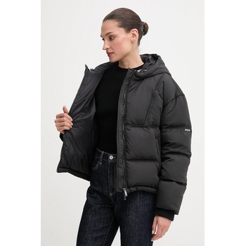 Iceberg Пухено яке Iceberg в черно зимен модел с уголемена кройка J031 6403 (J031.6403)