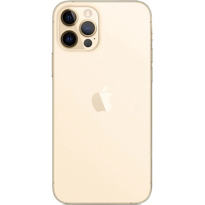 Kryt Apple iPhone 12 PRO zadní + střední zlatý