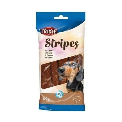 Trixie Pochoutka Snack STRIPES jehněčí pro psy 10 ks 100 g