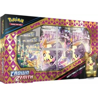 Pokémon TCG Crown Zenith Premium Playmat Collection Morpeko V Union Box