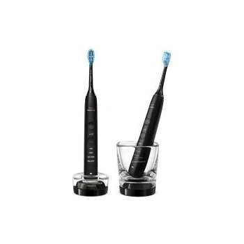 Philips Toothbrush HX9914 54 Sonicare DiamondClean 9000 2nd handle 2x black Schwarz (HX9914/54)