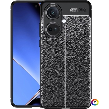 Image 1 of OnePlus Nord CE3 Удароустойчив Litchi Skin Калъф и Протектор