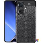 OnePlus Nord CE3 Удароустойчив Litchi Skin Калъф и Протектор